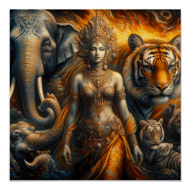 Póster A arte espiritual (Frente)