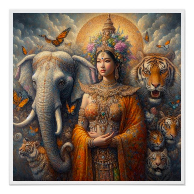 Póster A arte espiritual (Frente)