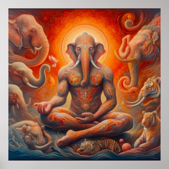 Poster A arte espiritual (Frente)