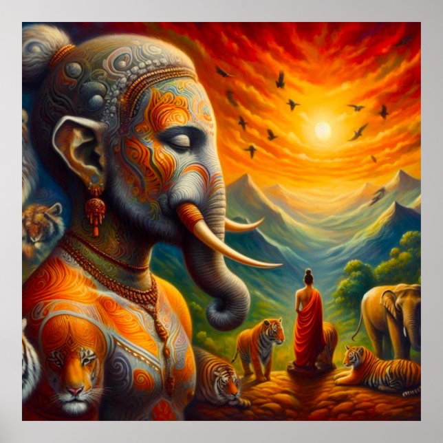 Poster A arte espiritual (Frente)