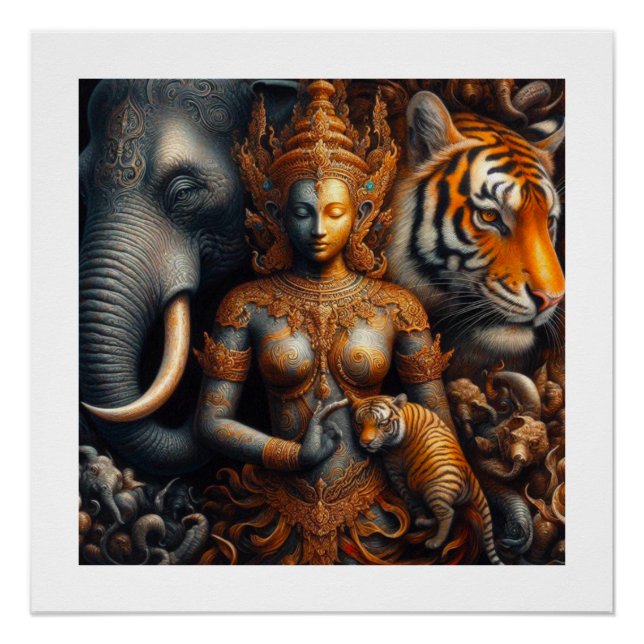 Póster A arte espiritual (Frente)