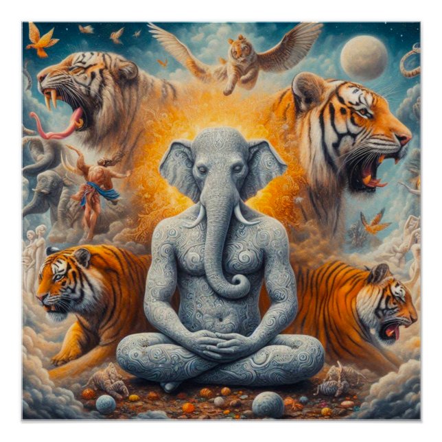 Póster A arte espiritual (Frente)