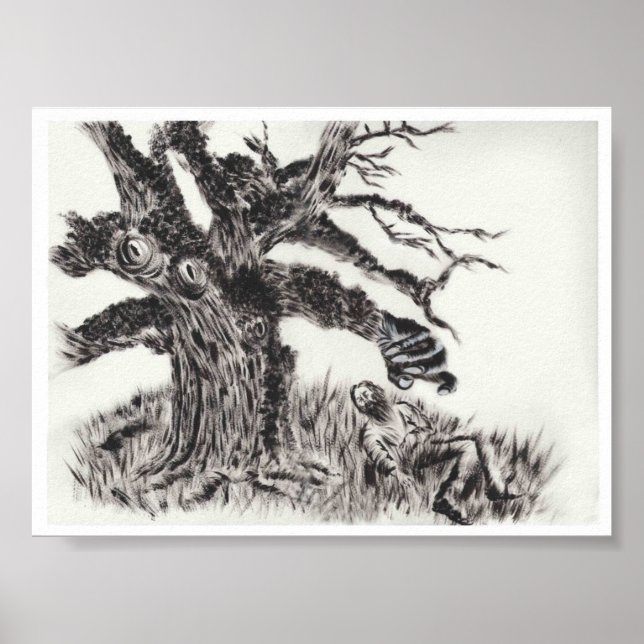 Poster "A árvore" (Frente)