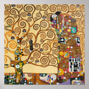 Poster A Árvore da Vida   Gustav Klimt  