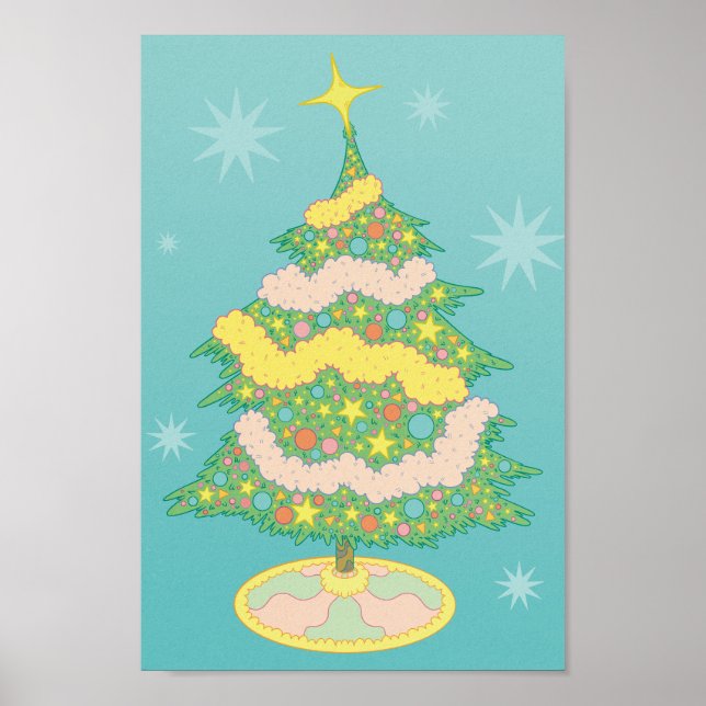 Poster A Árvore de Natal Pequena e Fofa (Frente)
