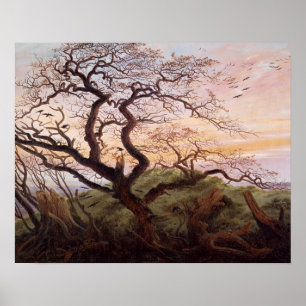 Poster A árvore dos corvos, 1822