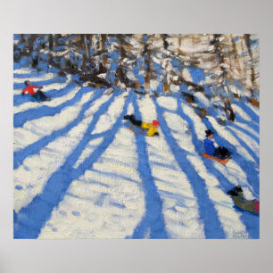 Póster A árvore sombreia Morzine