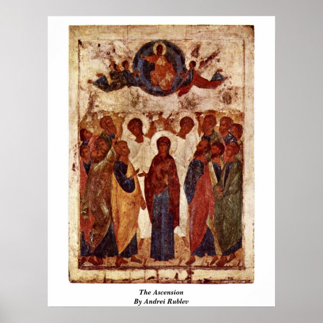 Poster A Ascensão De Andrei Rublev (Frente)