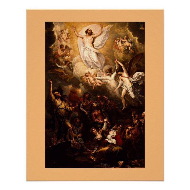 Póster A Ascensão de Benjamin West (Frente)