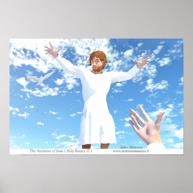 Poster A Ascensão de Jesus (Frente)