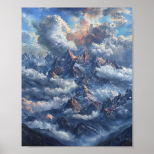 Poster A Ascensão Eterna: Uma Confluência Harmoniosa