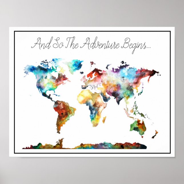 Poster A Aventura Começa... (Frente)