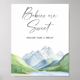 Poster A aventura começa! - bebês são doces pôster