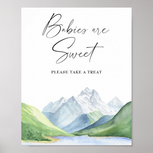 Poster A aventura começa! - bebês são doces pôster (Frente)