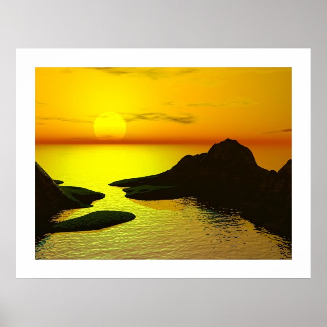 Póster A Baía de Eros (Frente)