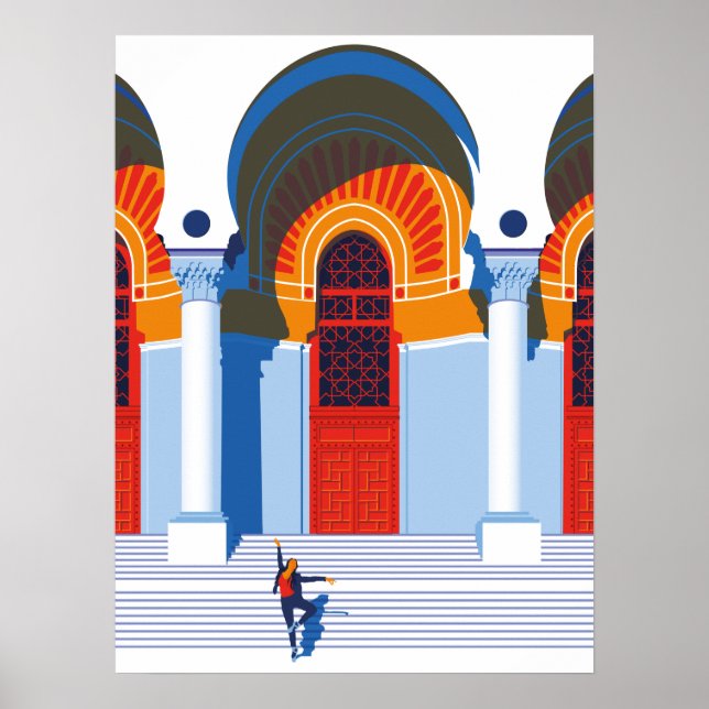 Poster A Ballerina dos Argel (Frente)