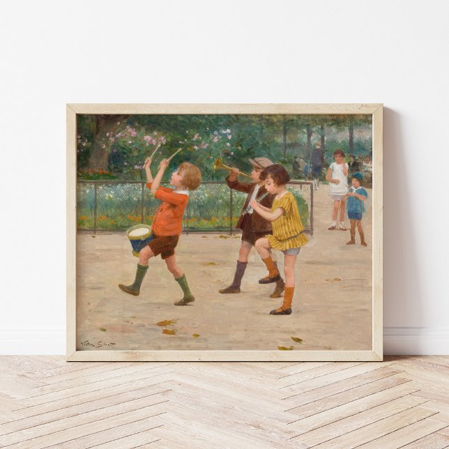 Poster A Banda das crianças | Victor Gabriel Gilbert (Criador carregado)