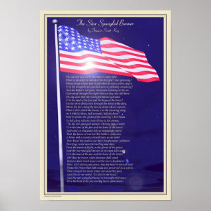 Póster A bandeira star spangled