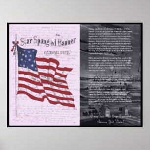 Poster A bandeira star spangled