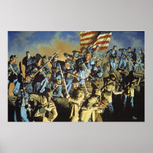 Póster A bandeira velha nunca tocou na terra