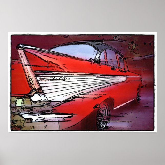 Póster a barbatana (Frente)