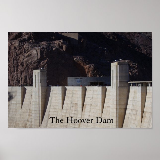 Póster A barragem Hoover (Frente)