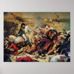 Póster A batalha de Aboukir, o 25 de julho de 1799