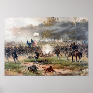 Póster A Batalha de Antietam