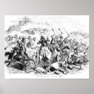 Póster A batalha de Bannockburn em 1314