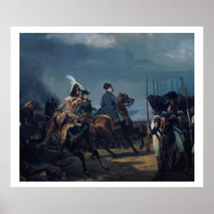 Poster A batalha de Iena, o 14 de outubro de 1806 (para o
