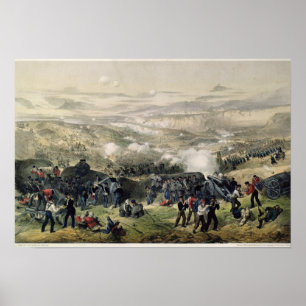 Póster A batalha de Inkerman, o 5 de novembro de 1854,