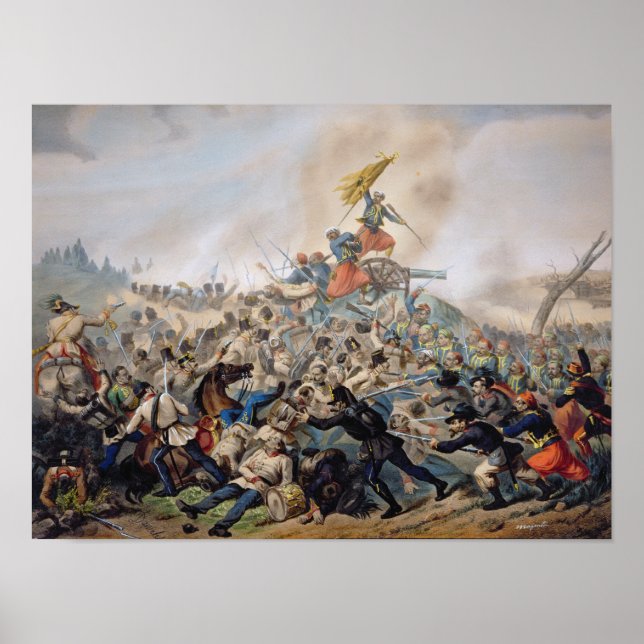 Póster A Batalha de Magenta (Frente)