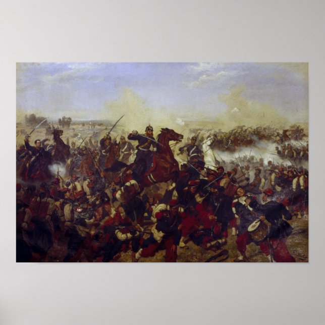 Póster A Batalha de Mars de la Tour (Frente)