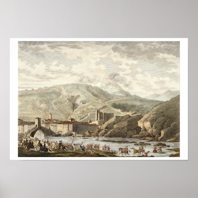 Poster A Batalha de Millesimo, 25 Germinal, Ano 4 (Apri (Frente)