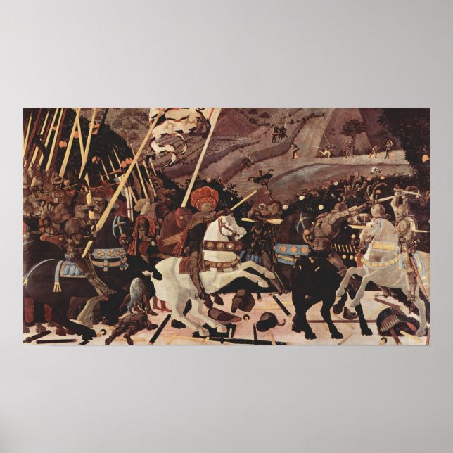 Póster A Batalha de San Romano Parte II (Frente)