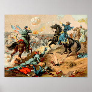 Póster A Batalha de Shiloh