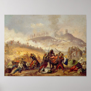 Póster A batalha de Solferino