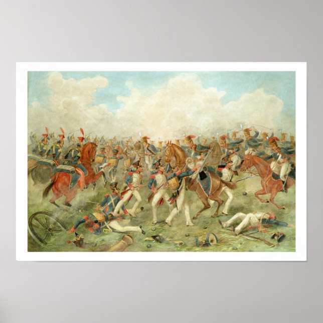 Poster A Batalha de Vitória, 21 de junho de 1813 (c/c no  (Frente)