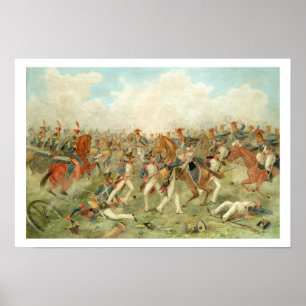 Poster A batalha de Vitoria, o 21 de junho de 1813 (w/c