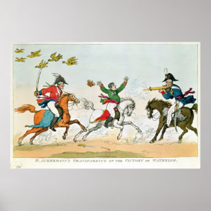 Póster A batalha de Waterloo