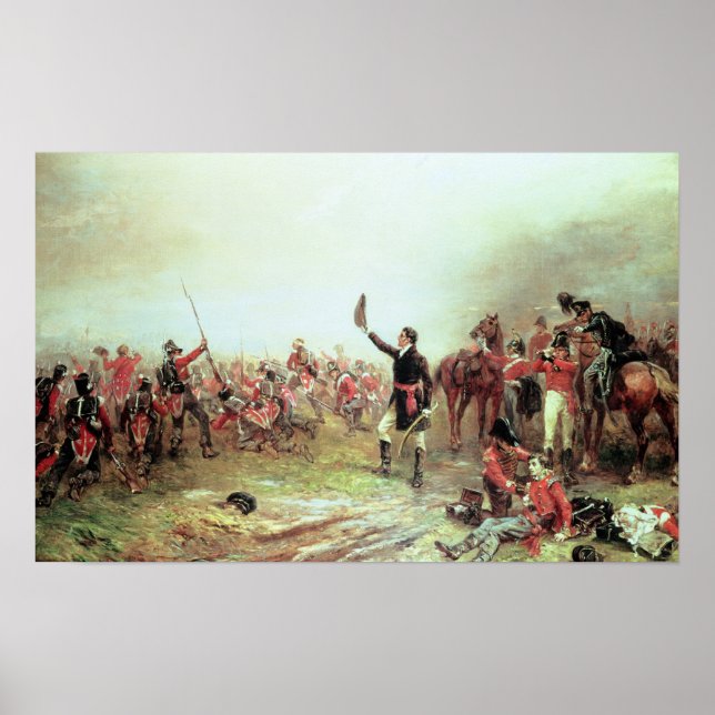 Póster A Batalha de Waterloo, 18 de junho de 1815 2 (Frente)