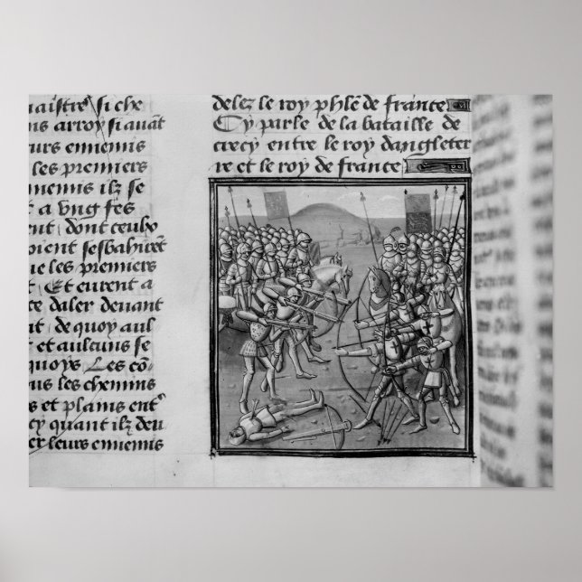 Póster A Batalha do Sigilo em 1346 (Frente)