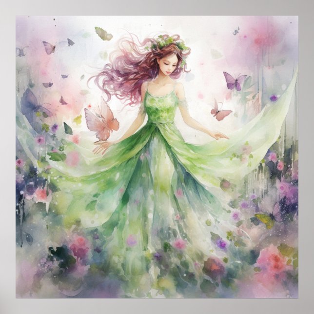 Poster A Beautiful Spring Fairy (Frente)