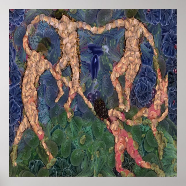 Poster A Bela Arte Vegetariana (Frente)