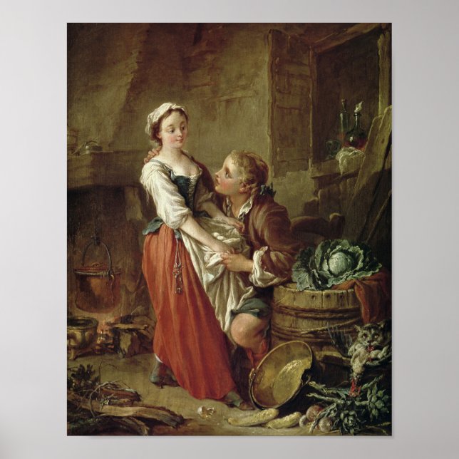 Poster A Bela Cozinha Maid (Frente)