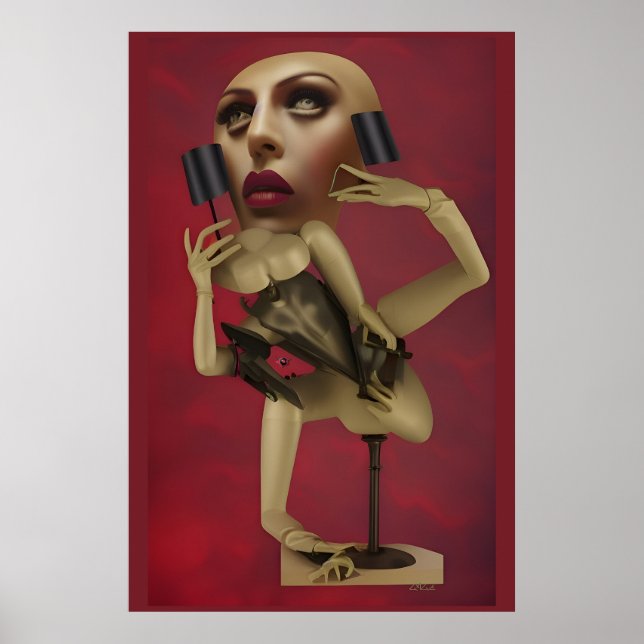 Poster A bela figura (Frente)