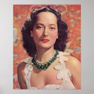 Poster a bela Merle Oberon