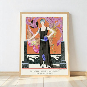 Poster A Bela Senhora sem Misericórdia por George Barbier