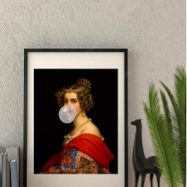 Póster A Beleza Bávara e o Chiclete