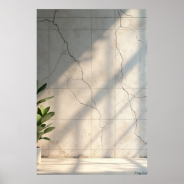 Poster A Beleza da Decadência: Arte de Parede Minimalista